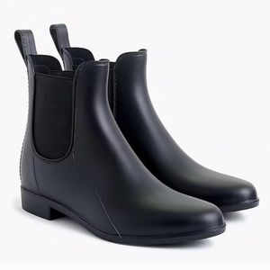 J. Crew Chelsie Rain Matte boots